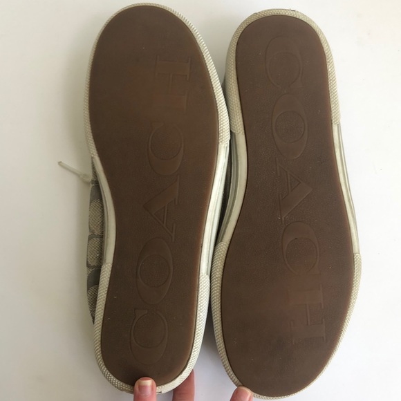 Coach Silver Sneakers - Picture 6 of 6